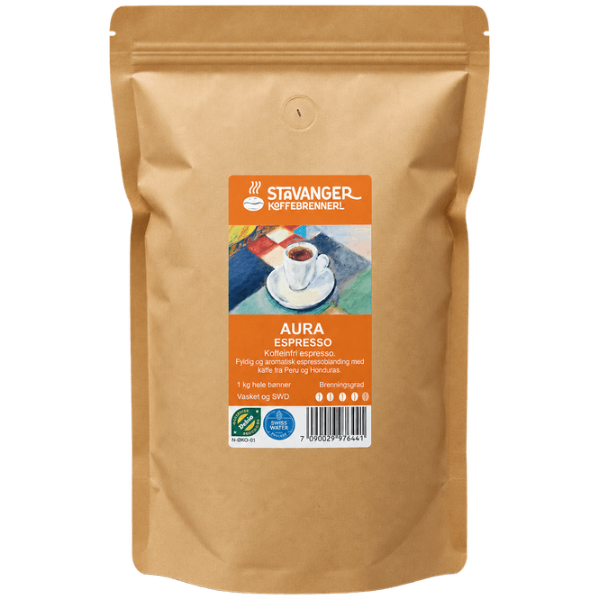 Main Image Aura Decaf Espresso, 1kg Organic