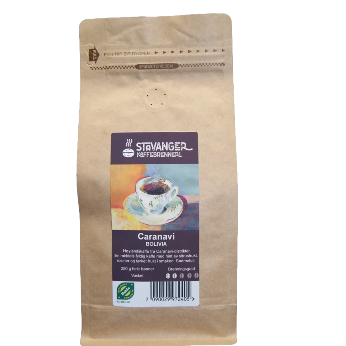 Bolivia Caranavi, Organic 250g